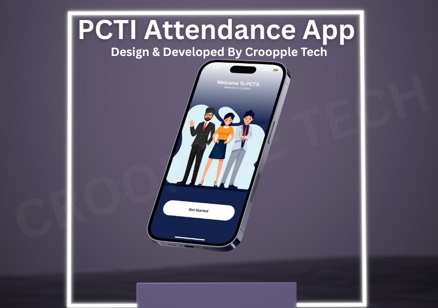 Employee Attendance Mobile App Developed by Croopple Tech